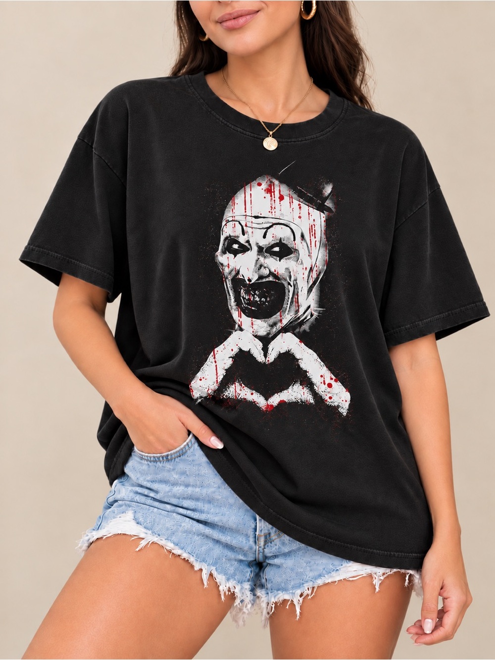 Art The Clown Terrifier Halloween Unisex T-shirt Scary Horror Movies Tee